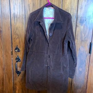 A corduroy jacket